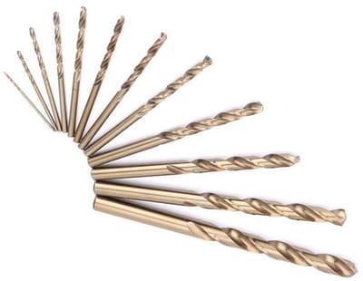 Dailygoods - 74Pcs High-Speed Staal M35 Kobalt Spiraalboren Set - Hoogwaardige prestaties - 13 x 10,5 x 1 cm - Precisie boren - Geschikt voor roestvri...