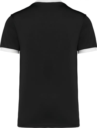 PROACT® Rugbyshirt met korte mouwen uniseks PA4027 - Black - 3XL