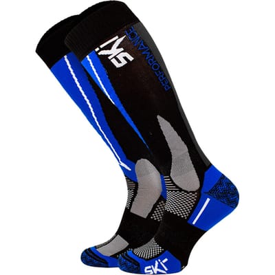 Technische Skikousen | COMODO | Hoogwaardige Kniehoge Snowboardsokken | Heren & Dames - Royal