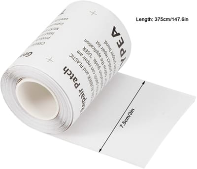 Dailygoods- Reparatiepatch Zelfklevend - Waterdicht - TPU - Multifunctioneel - 7,5x375cm - Voor Opblaasbare Producten - Reparatietape