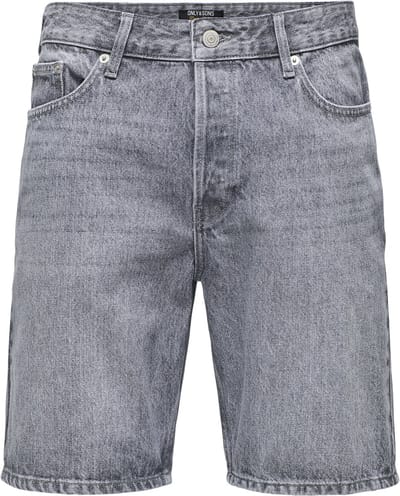 ONLY&SONS - ONSEDGE STRETCH BOX AZG DNM SHORTS - Heren - Bermuda shorts