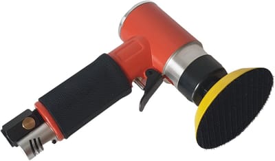 KB 943 Mini Polijstmachine – Pneumatische Polijstmachine met 32 mm Disc, Maximaal Toerental 2500 t/min, Geluidsniveau 80 dB, Lichtgewicht (800g) – Ideaal voor Kleine Klussen en Professionele Vakmensen