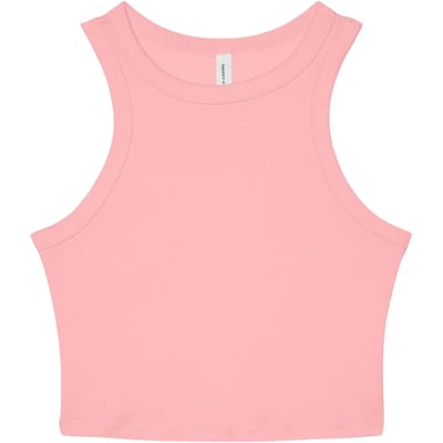 Bella+Canvas Women´s Micro Rib Racer Tank BL1019 - Solid Pink Blend - S