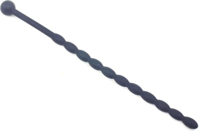 Ribbed Penis Plug Black - Intens gevoel - Mooi design - Stimulerend voor mannen - Domina - Sex speeltjes - Sex toys - Erotiek - SM - Voor gevorderden - Sexspelletjes voor mannen - Seksspeeltjes - Stimulator - Bondage