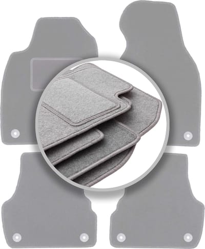 Grijze automatten voor: Audi A6 C5 avant, stationwagen, sedan, quattro, allroad (1997-2005)
