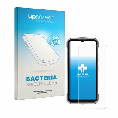 upscreen - Screenprotector voor Doogee Fire 7 Ultra - Folie Beschermfolie transparant antibacterieel