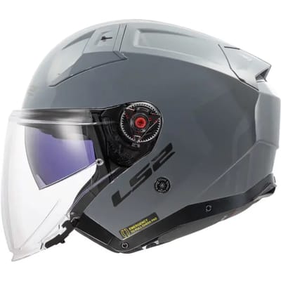 LS2 OF603 Infinity II Solid Nardo Grijs 06 Jet Helm - Helm