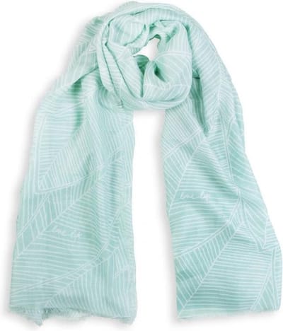 Katie Loxton Sjaal - Love Life - Zeegroen - 184 cm X 86