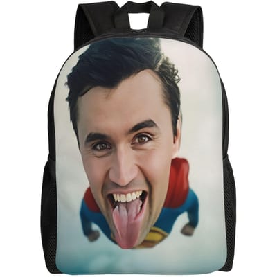 Charlie Kirk Rugzak Angelieke Pleitbezorger Esthetische Rugzakken Jeugd Kampeerpatroon Middelbare School Tassen Ontwerp Rugzak (as the picture,as picture)