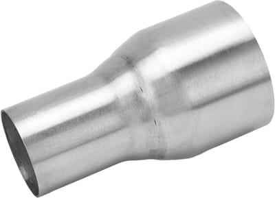 Dailygoods - Uitlaat Verloopstuk - Universeel - Roestvrij Staal - 51mm Tot 76mm - Adapter voor Auto - Geschikt voor Voertuigen