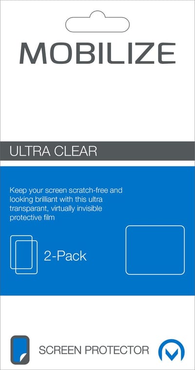 Mobilize Screenprotector geschikt voor Google Pixel | Mobilize Screenprotector Folie - Case Friendly (2-Pack)