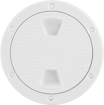 Dailygoods- Toegangsluikdeksel Ronde Dekplaat - ABS - Uv-uitschroefbaar - Krasbestendig - Slagvast - Eenvoudig te installeren - Inspectieluik