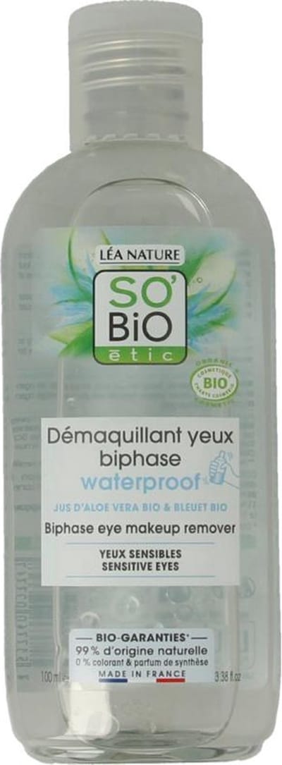 So Bio Etic Eye make-up Remover 100 Milliliter