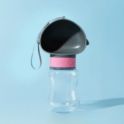 Hondenuitje Waterbeker Hondenketel Draagbare Tumbler Hondenuitlaten Waterfles Huisdier Drinkwater Water Voeren en Drinkfontein Benodigdheden 10*7*22cm