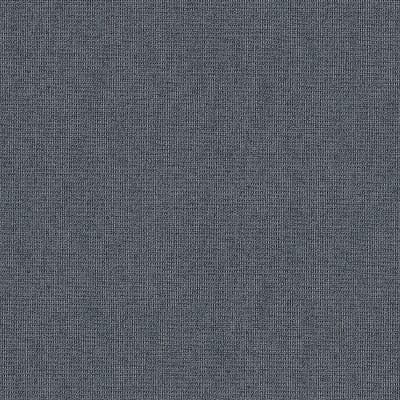 Dutch Wallcoverings - Grace Hessian text. plain deep blue - vliesbehang - 10m x 53cm - GR322706
