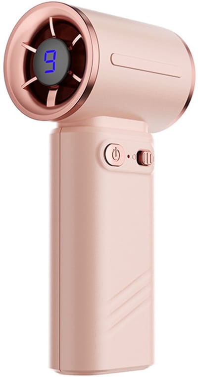 VHV-Handventilator met Krachtige Wind - USB Oplaadbare Draagbare Ventilator - Stille Mini Ventilator voor op het Bureau - Kleine Zakventilator voor Reizen, Festival en Openbaar Vervoer