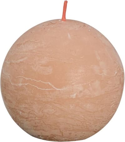 Bolsius Bolkaarsen Shine 6 st rustiek 76x71 mm mistroze