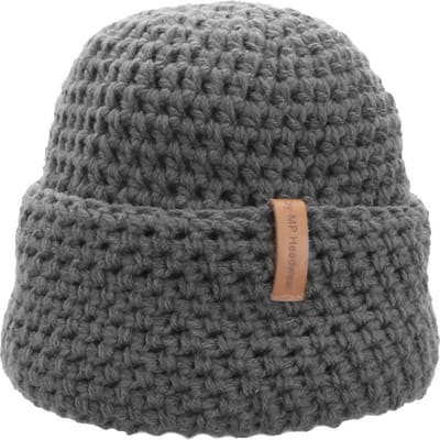 By MP Headwear Newyst Style Q-1308 Beanie Muts - Dark Grey