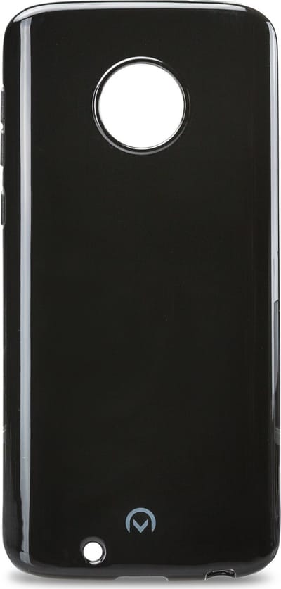 Mobilize Hoesje geschikt voor Motorola Moto G6 Telefoonhoesje Flexibel TPU | Mobilize Gelly Backcover | Moto G6 Case | Back Cover - Zwart