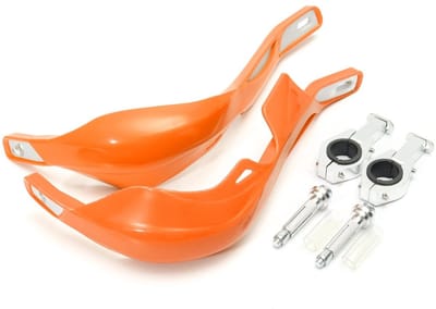 Dailygoody - Stuur Handguard Hand Guard voor Motorfiets - Handbescherming - Zwart - Vermindert Vermoeidheid - Universeel - Bescherming tegen Weerselem