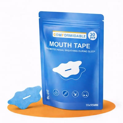 Comformidable® Mondtape 30 Stuks – Hypoallergene Slaaptape – Anti Snurk – Mouth Tape – Mondpleisters voor Beter Slapen