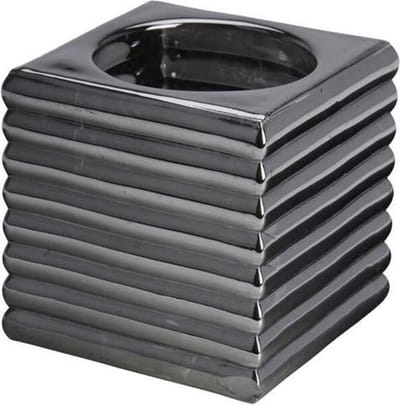 Waxinelichthouder zilver 58/58 mm