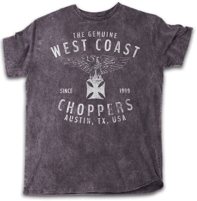 WCC West Coast Choppers T-shirt Eagle Black