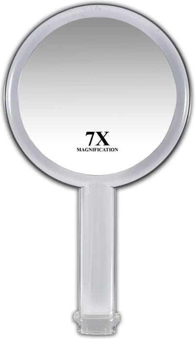 Make up spiegel 7x vergroting acryl - Ø13cm spiegels