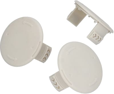 Dailygoods- Spoelkappen Vervangend 3-delig - Hoogwaardig ABS - Slijtvast - Duurzaam - Eenvoudig te installeren - Bescherming maaikoord - Grasmaaier