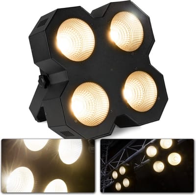 Stage blinder - Stroboscoop - BeamZ SB400 stage blinder en stroboscoop in één - 4x 50W COB LED's