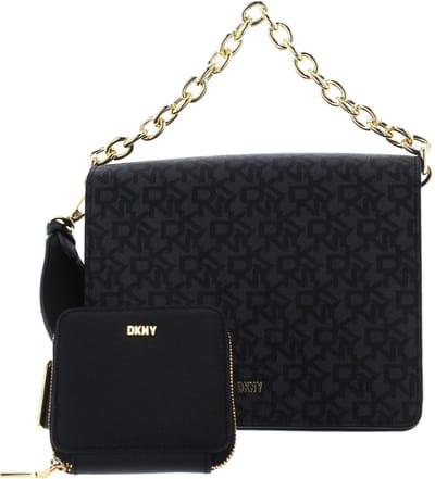 DKNY Schoudertas Otto Crossbody BK Logo - BK Zwart