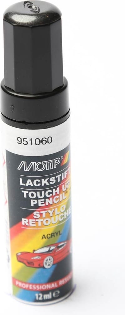 Motip 951060 - Auto lakstift - Grijs Metallic - 12 ml