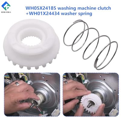 Wasmachine Koppeling en Spring Past Onderdelen