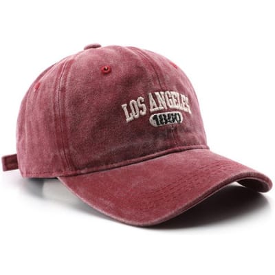 Casquette de Baseball Casual Mode Pour Femmes Hommes Coton Doux Chapeaux Supérieurs Unisexe Broderie Los Angeles Casquette Snapback Chapeaux de Protection Solaire Randonnée brown