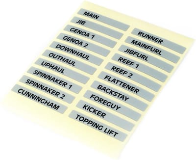 Rutgerson Rope clutch labels