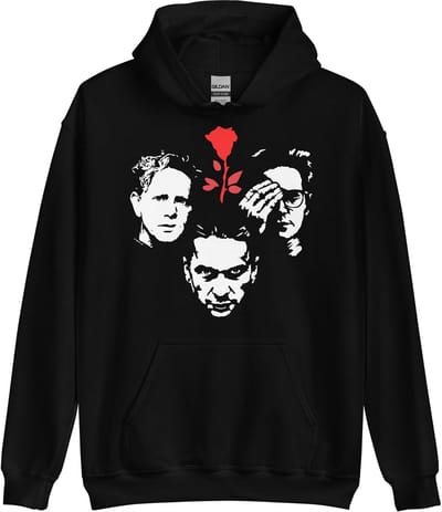 Unisex Hoodie met Elektronica Muziek Grafisch Ontwerp Katoen