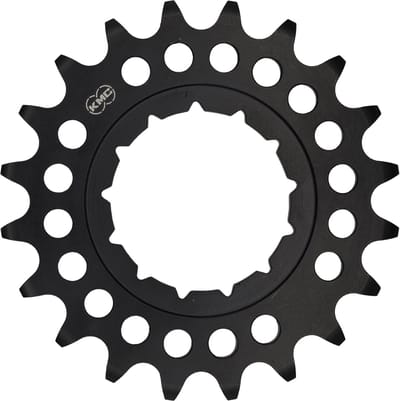 KMC kettingwiel Rohloff 1/8 inch 20T Staal zwart