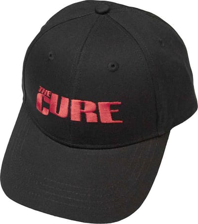The Cure - Logo Snapback Pet - Zwart