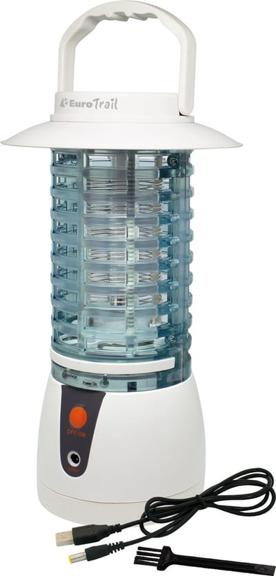 Eurotrail Muggenlamp Led 18 X 31 Cm Abs Wit