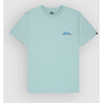 Quiksilver Ev Barrel Paradise T-shirt Met Korte Mouwen Blauw S Man