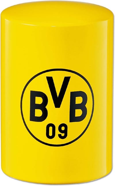 Flesopener Geel Zwart 8 cm - Ideaal Voor Voetbalfans