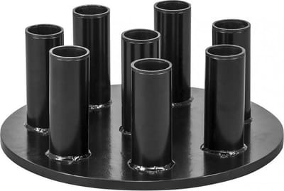 Gorilla Sports Barbell Standaard - Metaal - Voor 8 halters - Ruimtebesparend-