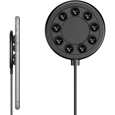 Philips DLP9016U Draadloze Oplader 10W – Qi Snel Opladen – Antislip & Zuignappen – Zwart