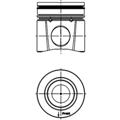 Zuiger KOLBENSCHMIDT 40588600