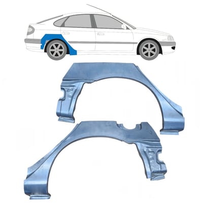Reparatiepaneel achterspatbord voor Toyota Avensis T22 1997-2003