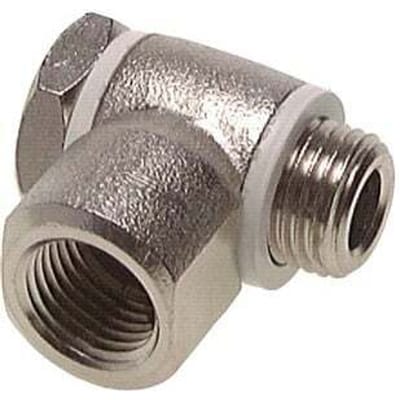 G1/4'' Vernikkeld Messing Banjobout Binnen- en buitendraad Banjobout O-ring [2 Stuks]