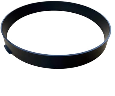Betonvorm Rond - Bestratingsvorm Tuin - Pad Aanleggen - Herbruikbaar Ontwerp - 35 cm - Zwart