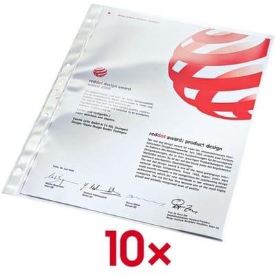 Insteekhoesjes »Premium 4734« A4 glashelder - 10 stuks (4734-30-00)