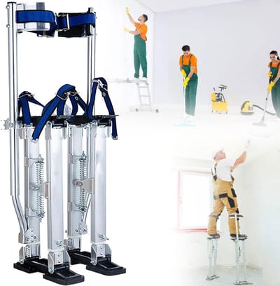 Gipsplaat Stelten - Werk Stelten - Hoge Klussen - Verstelbaar Aluminium - 18-30 Inch