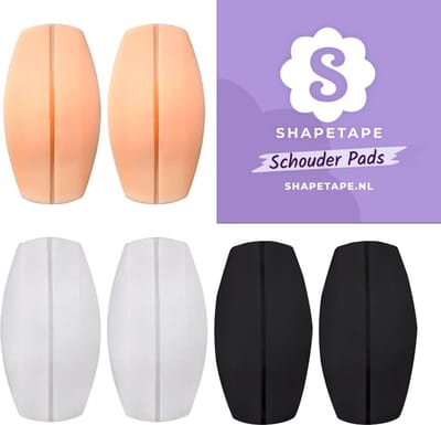 Comfortabele Silicone Schouder Pads voor afzakkende BH-Bandjes - Pakket - Schouderbandjes BH - schurende bh bandjes - schouderpads - Shapetape
